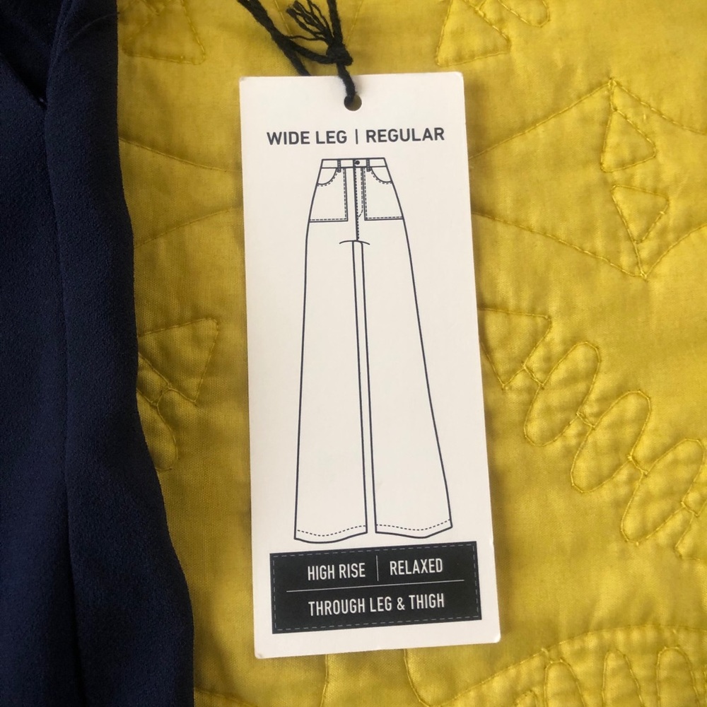 High Rise Wide Leg Pants